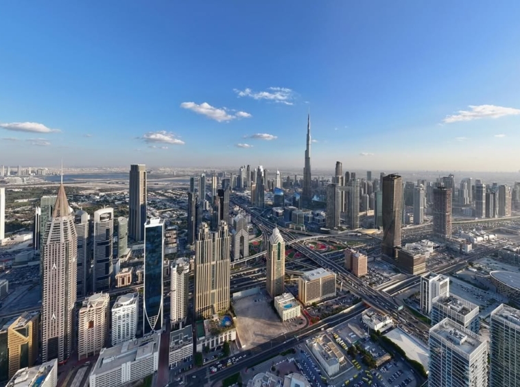 trump tower dubai view