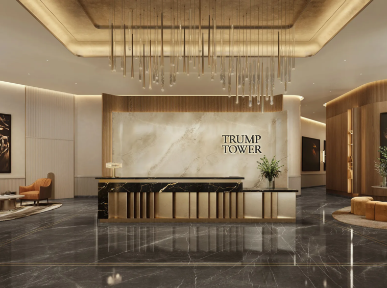 Trump Tower dubai reception